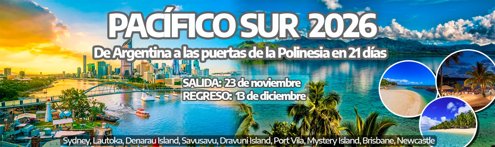 Pacífico Sur 2026